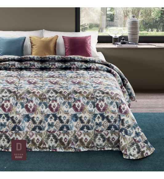 Trapunta Matrimoniale Molina piumini Design ds.302